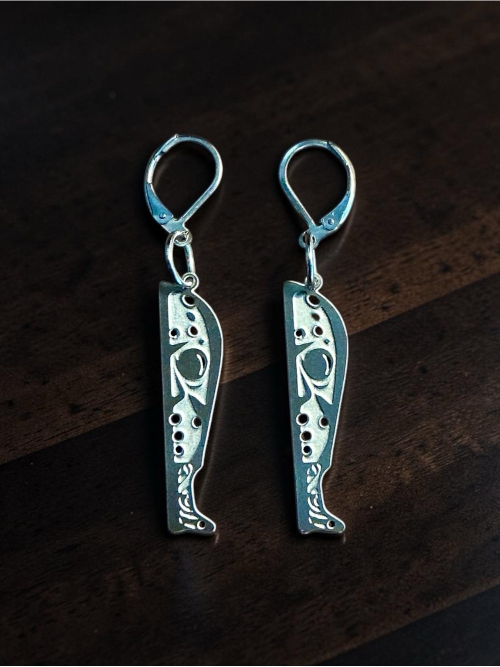 🆕 Jason Laser Etched Earrings